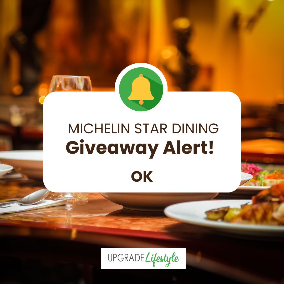 WIN $1000 MICHELIN STAR DINING RESTAURANT VOUCHER